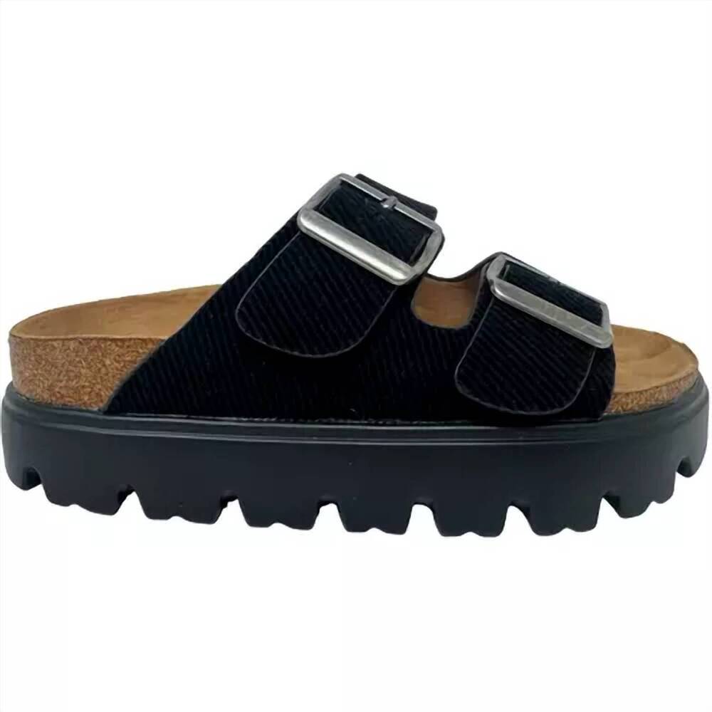NEW VERY G women's jazmin 2 platform sandals in black